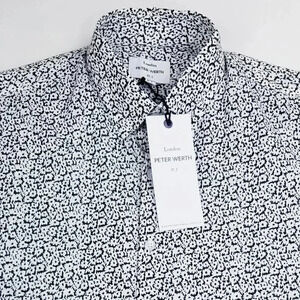 Peter Werth London N 1 Small Button Down Logo Tag